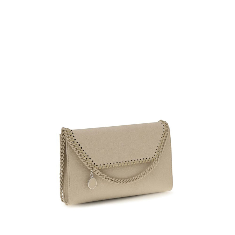 Stella McCartney Eco Shaggy Beige Polyester Shoulder Bag