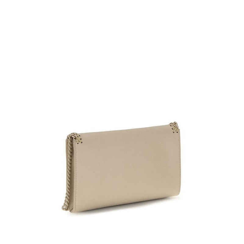 Stella McCartney Eco Shaggy Beige Polyester Shoulder Bag