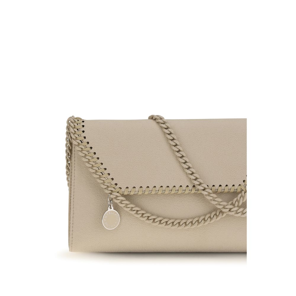 Stella McCartney Eco Shaggy Beige Polyester Shoulder Bag