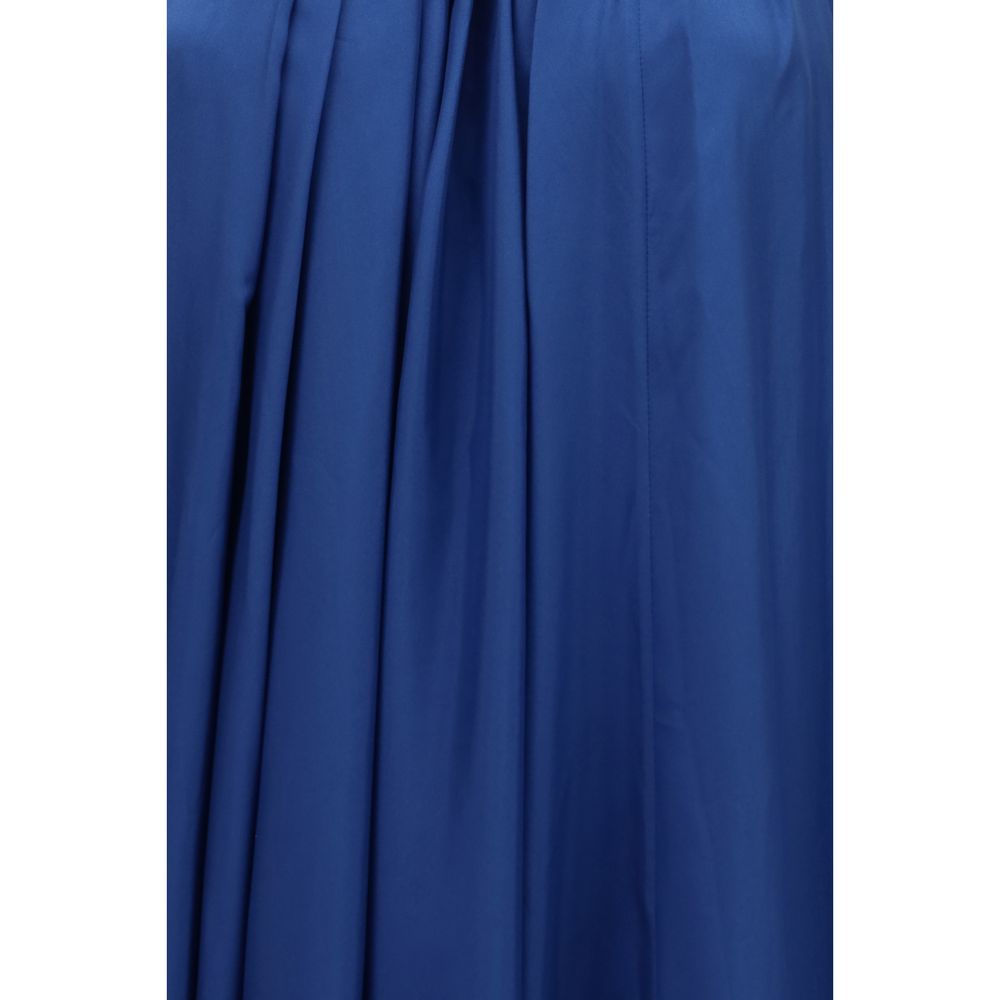 Zimmermann Aster Blue Silk Cocktail Dress
