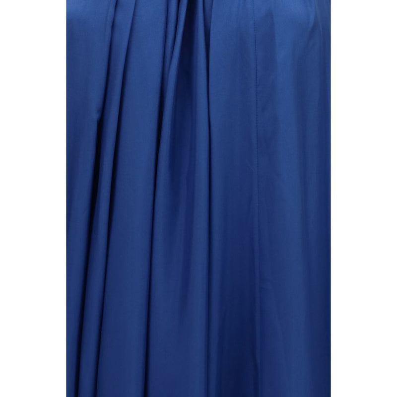 Zimmermann Aster Blue Silk Cocktail Dress