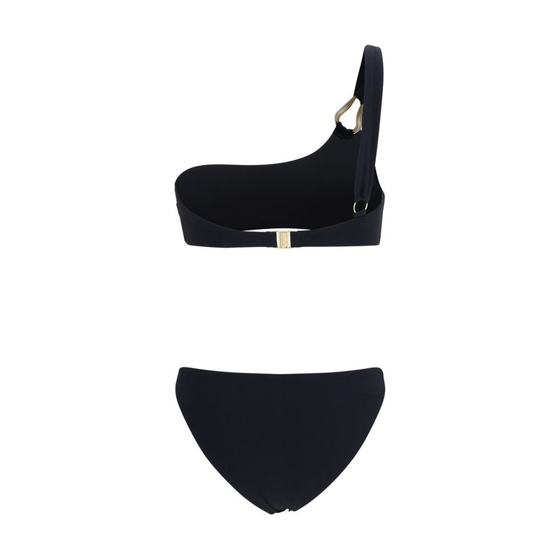 Zimmermann Roselight Trim Black Elastane Bikini