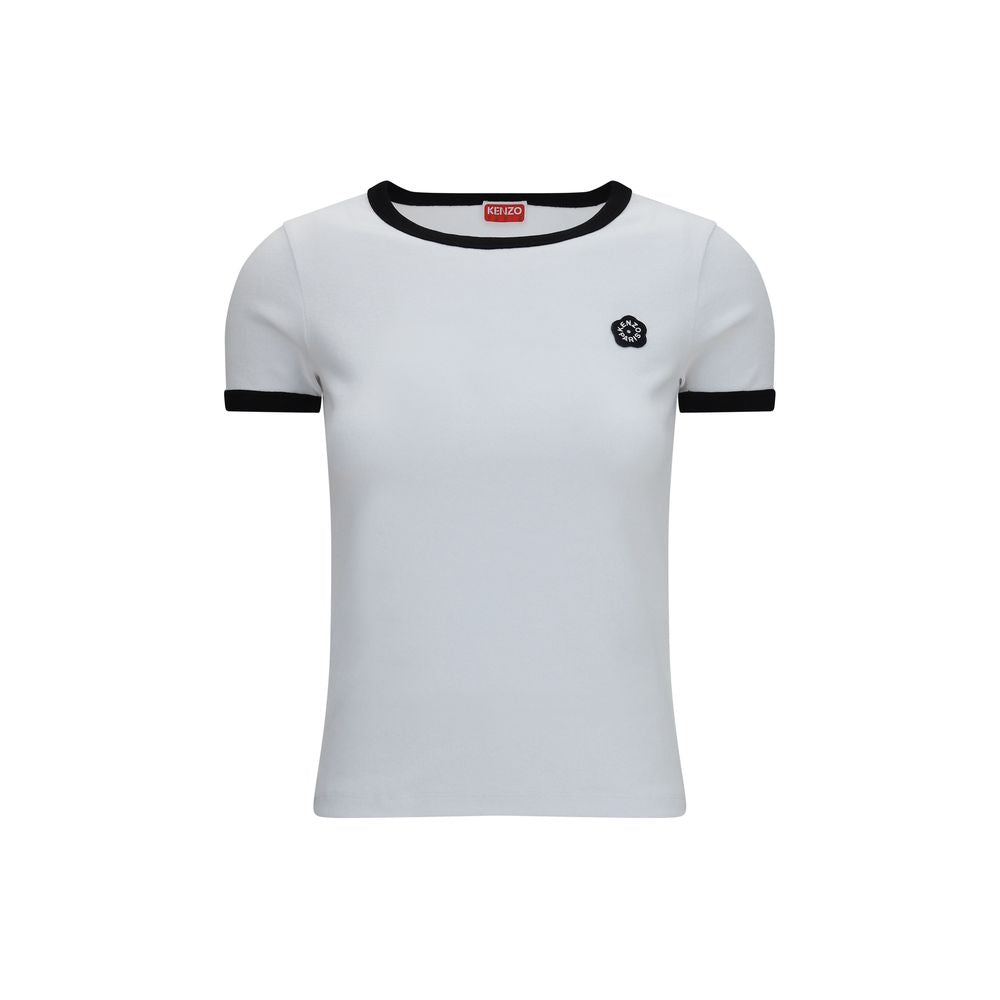 Kenzo White Boke Flower 2.0 Cotton Sportswear T-Shirt