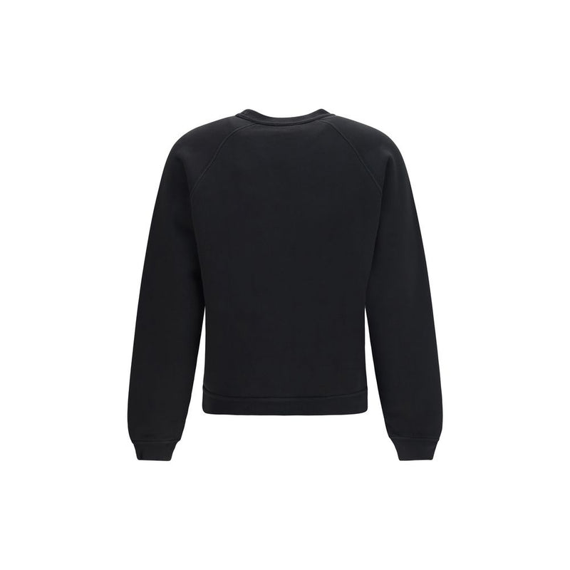 Kenzo Black Cotton Tulip Sweatshirt for Women