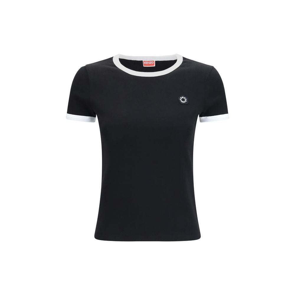 Kenzo Boke Flower 2.0 Black Cotton T-Shirt for Women