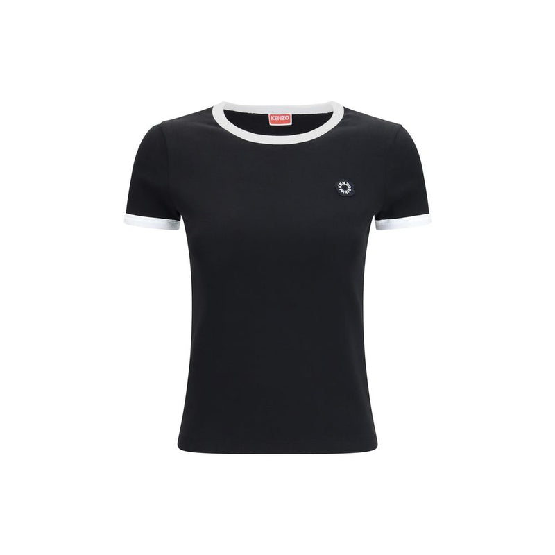 Kenzo Boke Flower 2.0 Black Cotton T-Shirt for Women