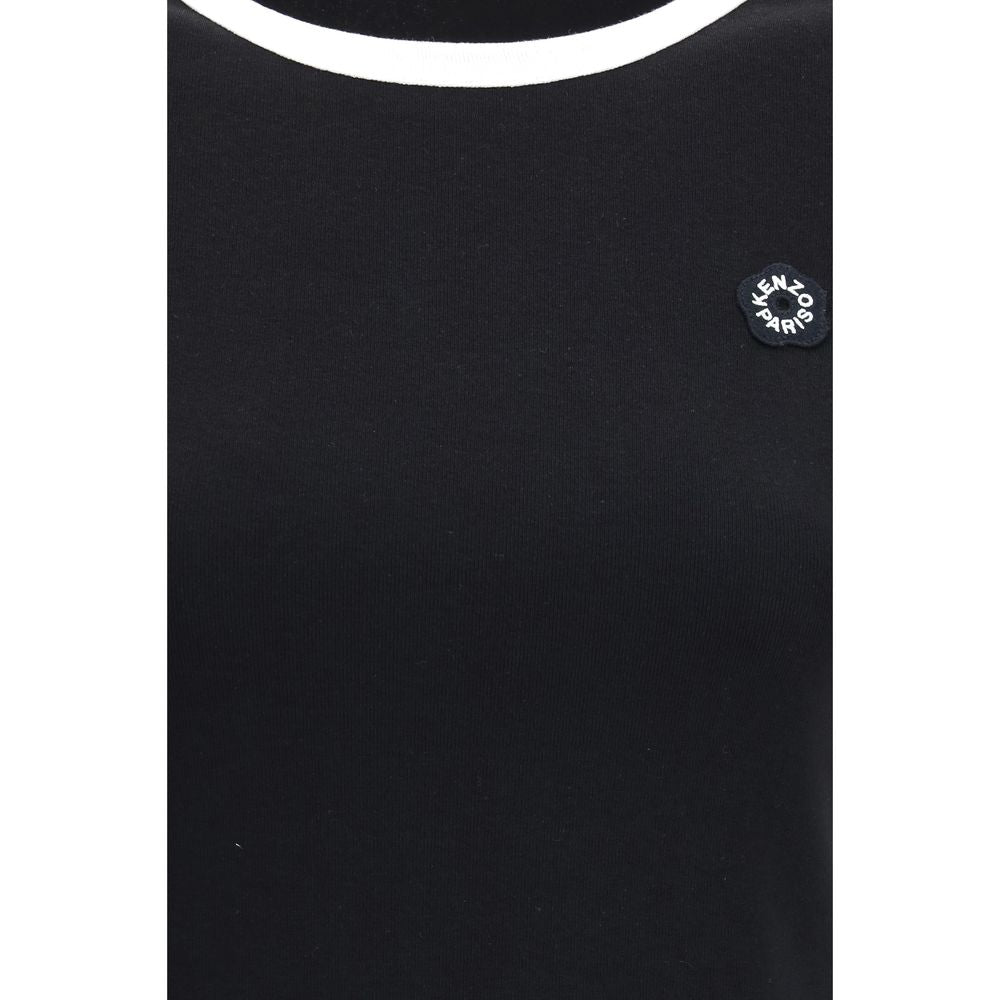 Kenzo Boke Flower 2.0 Black Cotton T-Shirt for Women