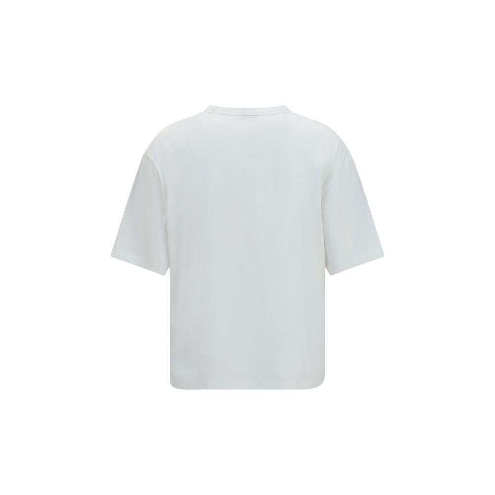 Kenzo White Cotton T-Shirt - Tulip Graphic Design