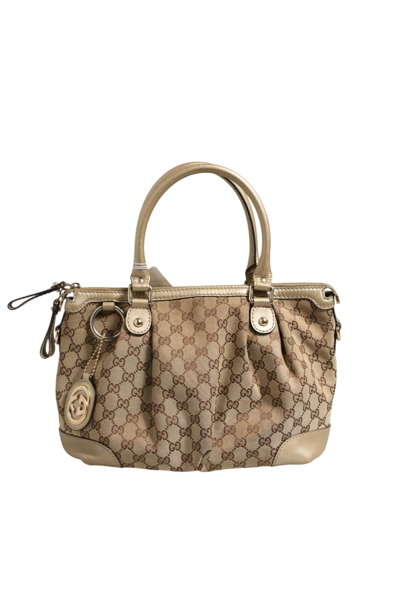 Gucci Sukey Canvas 2way Bag - Élégance intemporelle