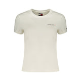 Tommy Hilfiger Women's White Cotton T-Shirt