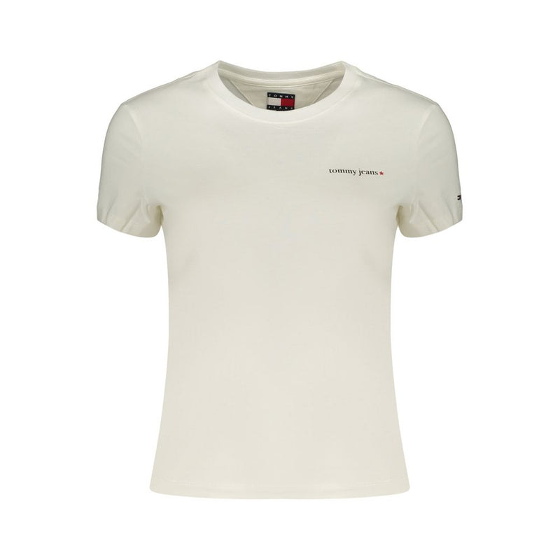 Tommy Hilfiger White Cotton Women's T-Shirt