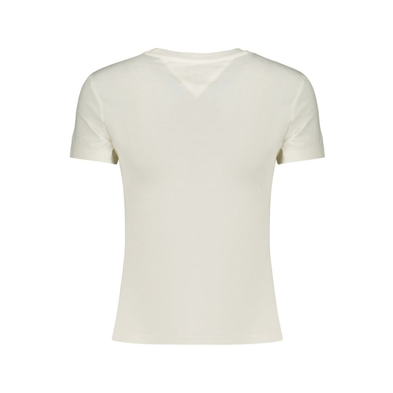 Tommy Hilfiger White Cotton Women's T-Shirt