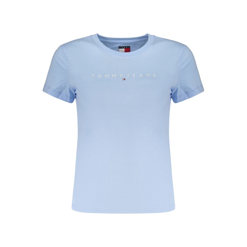 Tommy Hilfiger Azzurro Women's Cotton T-Shirt