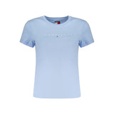 Tommy Hilfiger Azzurro Women's Cotton T-Shirt