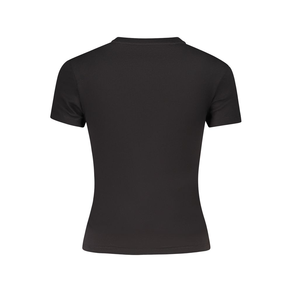 Tommy Hilfiger Black Cotton Women's T-Shirt
