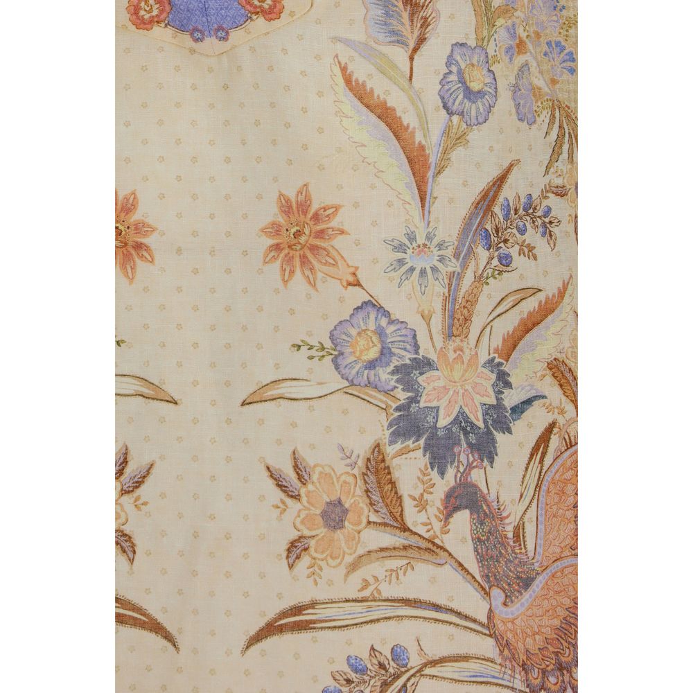 Zimmermann Indra Floral Tunic Dress - Multicolor Linen