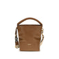 Burberry Brown Calf Leather Bos Taurus Backet Bag