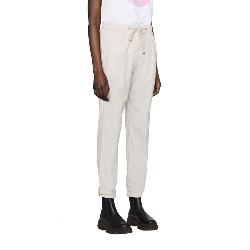 Herno Gray Elastane Athletic Pants for Women