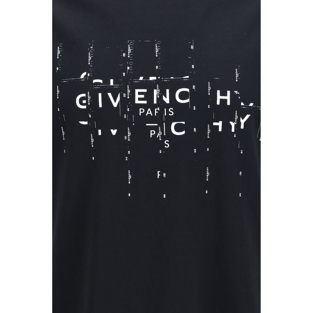Givenchy Photographic Negative Black Cotton T-Shirt