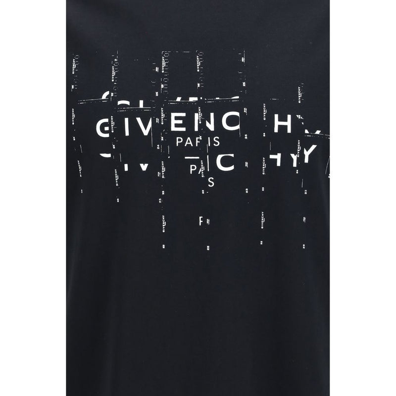 Givenchy Photographic Negative Black Cotton T-Shirt
