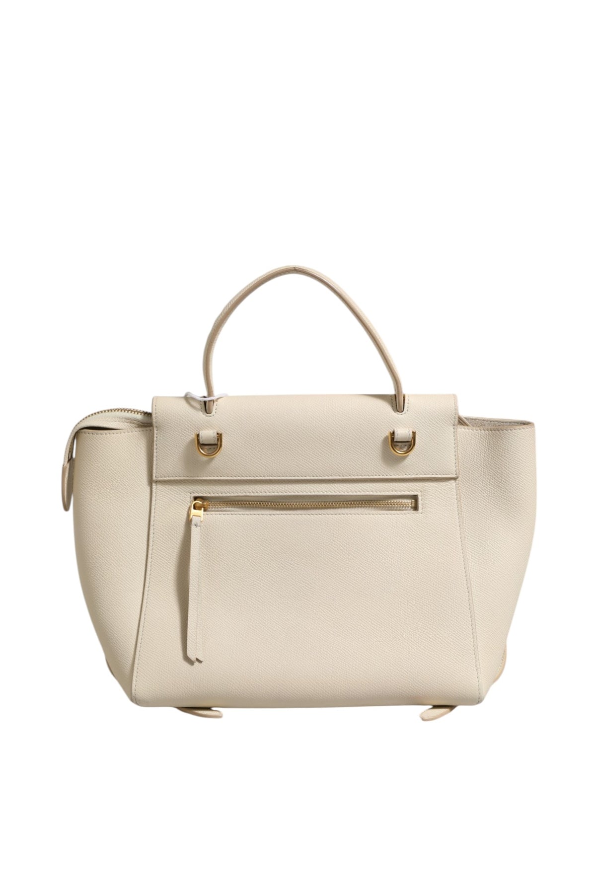 Sac Céline Nano Belt en veau grainé craie