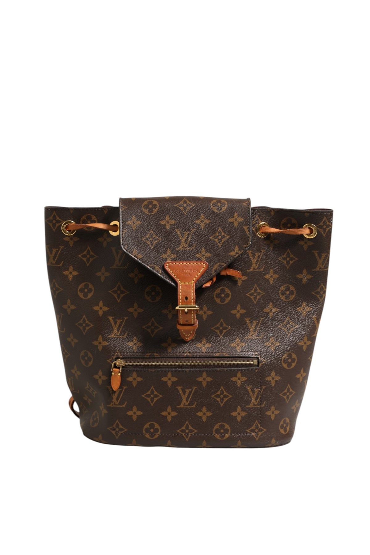 Sac à dos Montsouris en toile Monogram Louis Vuitton