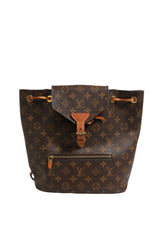 Sac à dos Montsouris en toile Monogram Louis Vuitton