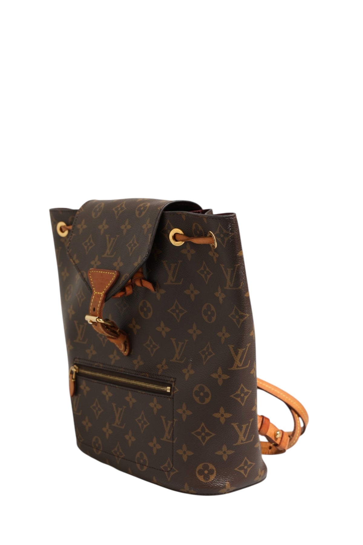 Sac à dos Montsouris en toile Monogram Louis Vuitton