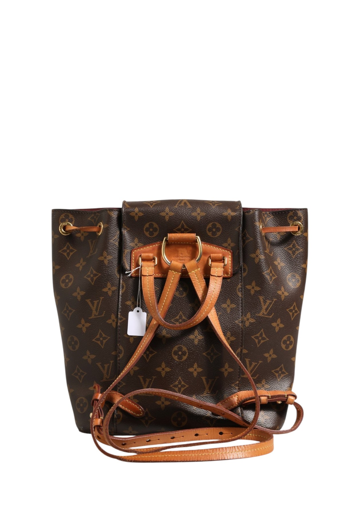 Sac à dos Montsouris en toile Monogram Louis Vuitton