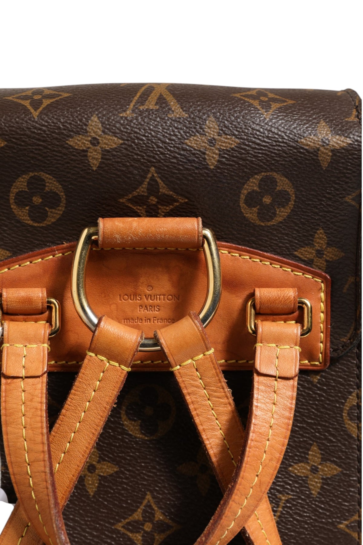 Sac à dos Montsouris en toile Monogram Louis Vuitton
