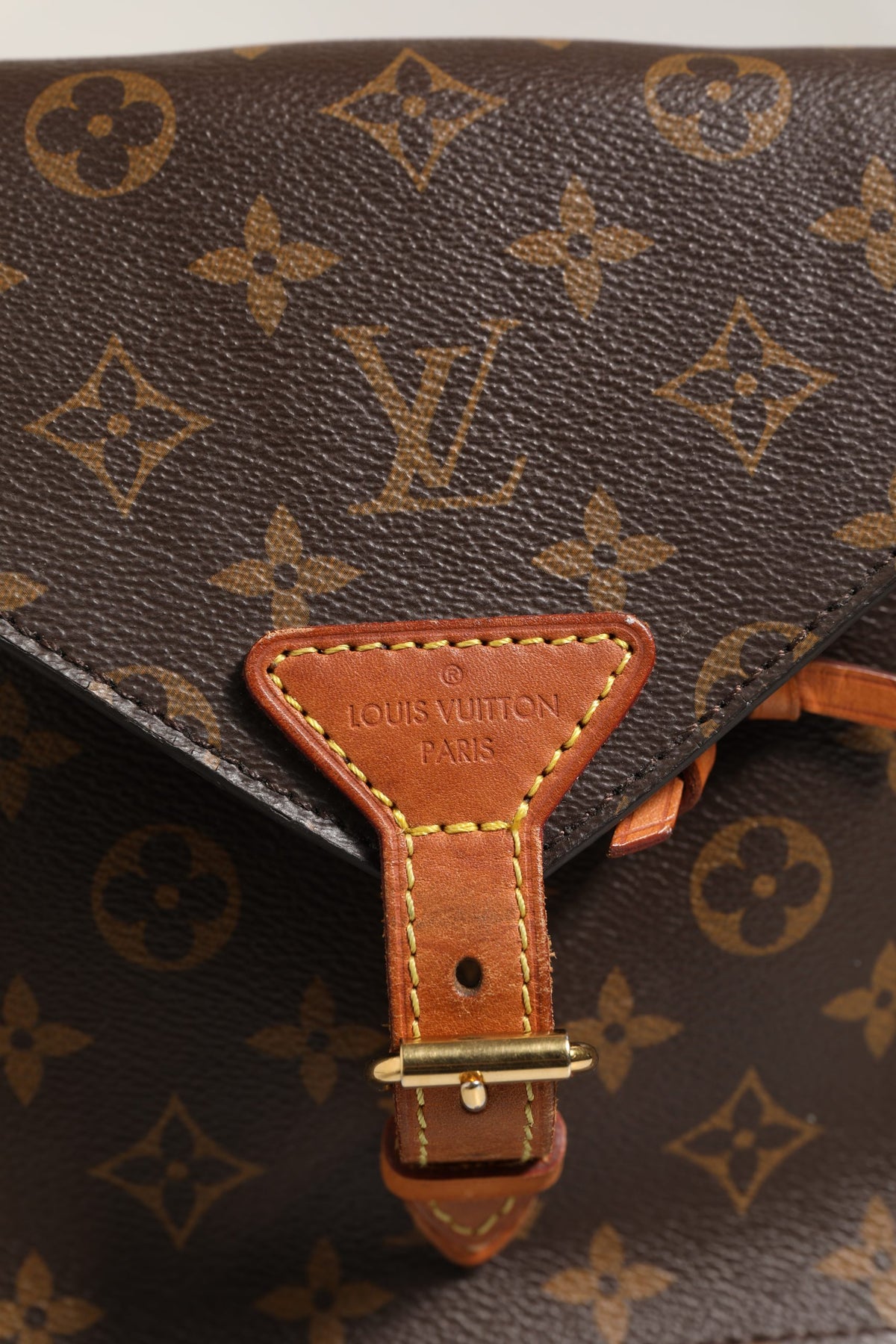Sac à dos Montsouris en toile Monogram Louis Vuitton
