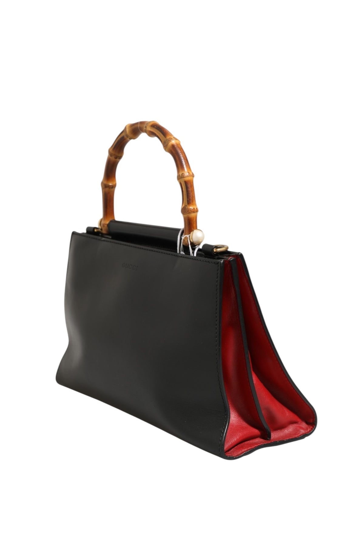 Sac en cuir à poignée supérieure en bambou Nymphaea Gucci