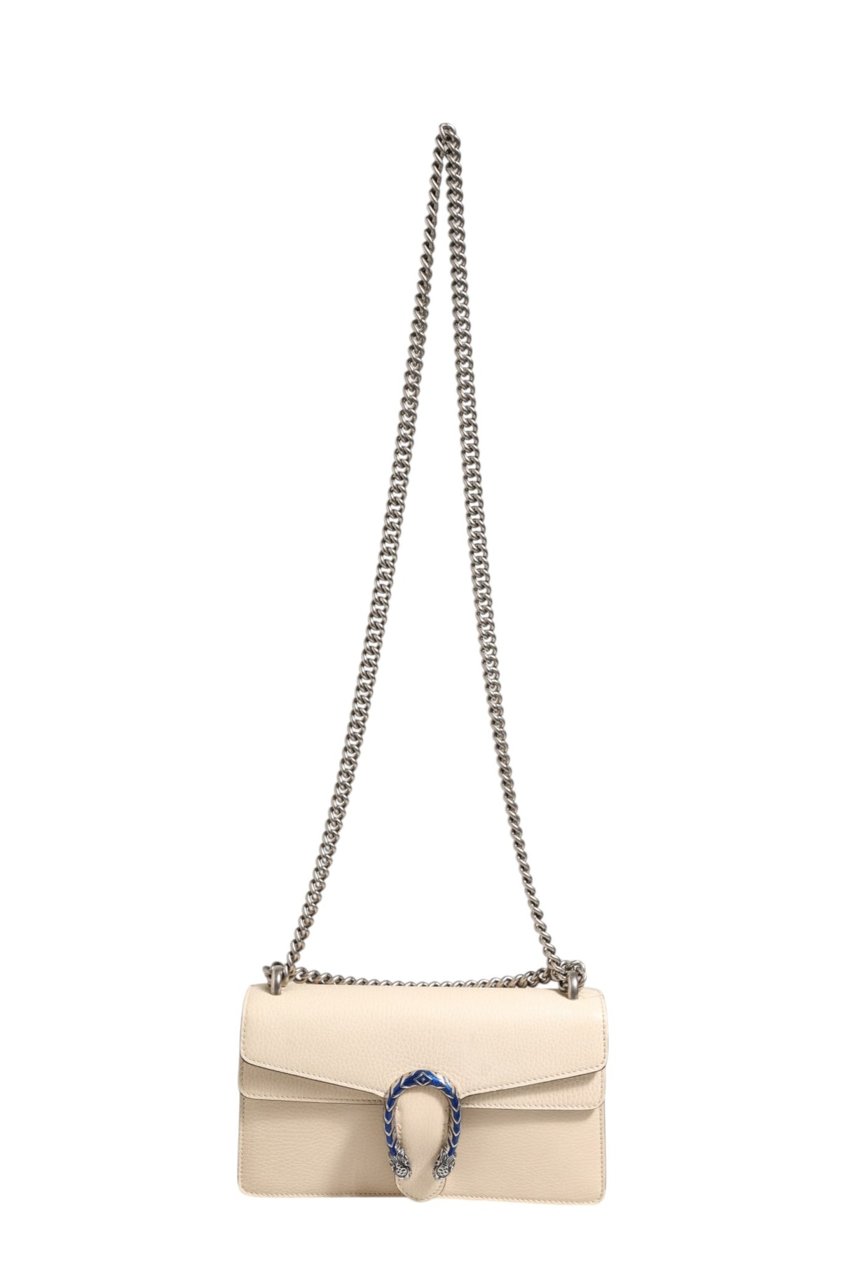 Sac à main Gucci Dionysus en cuir blanc