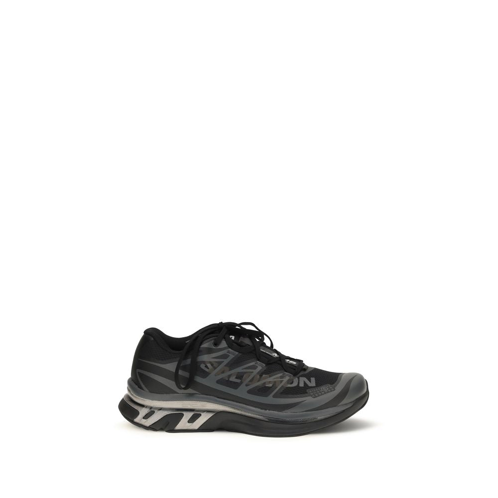 MM6 Black Polyamide Athletic Sneakers for Women