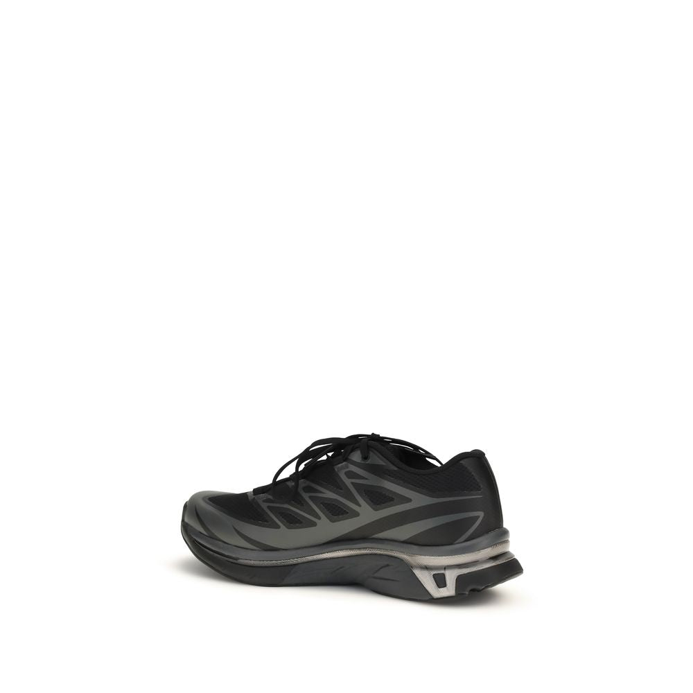 MM6 Black Polyamide Athletic Sneakers for Women