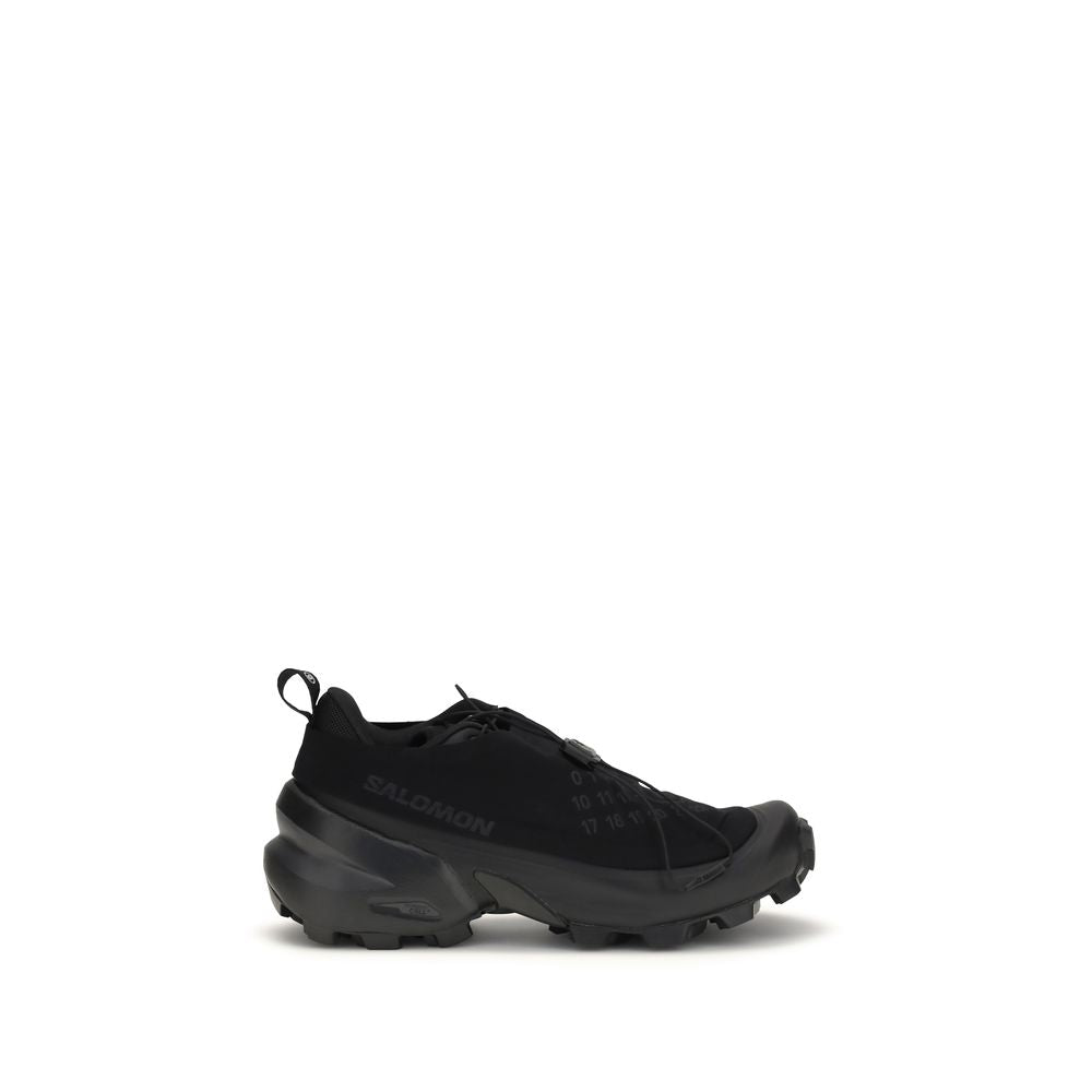 MM6 Black Polyamide Athletic Sneakers for Women