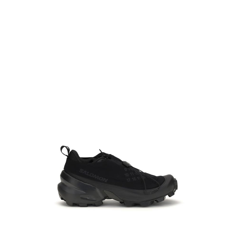 MM6 Black Polyamide Athletic Sneakers for Women
