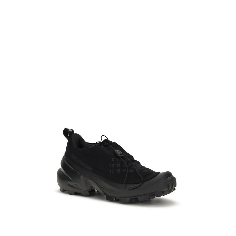 MM6 Black Polyamide Athletic Sneakers for Women