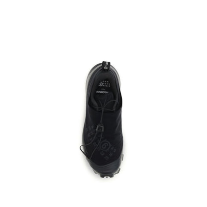 MM6 Black Polyamide Athletic Sneakers