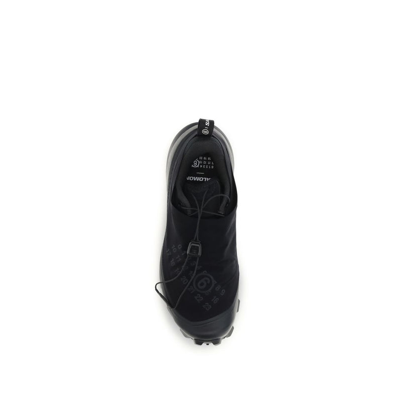 MM6 Black Polyamide Athletic Sneakers for Women