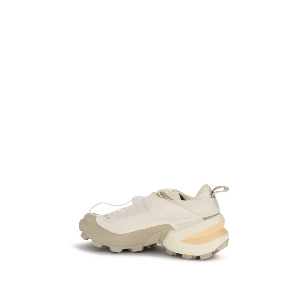 MM6 White Polyamide Athletic Sneakers for Women