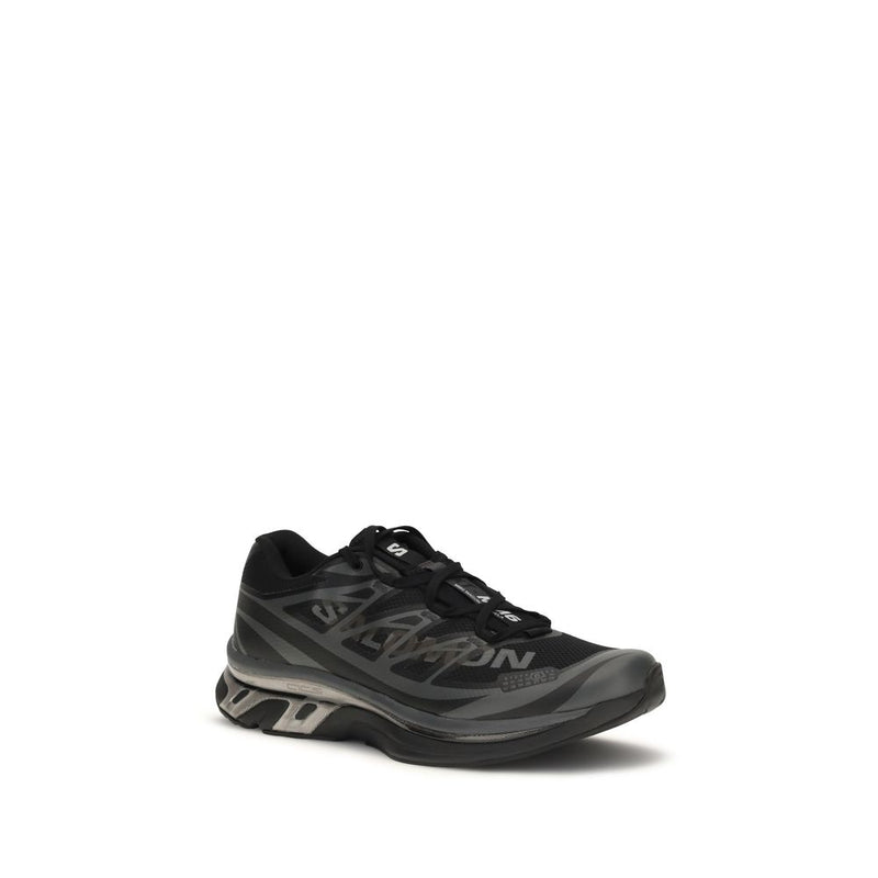 MM6 Black Polyamide Athletic Sneakers