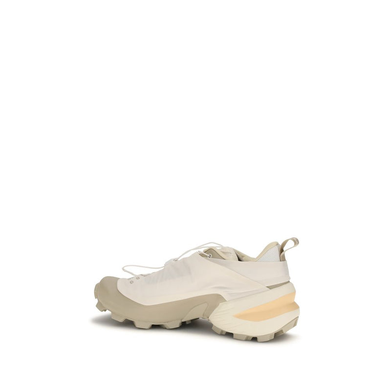 MM6 Beige Polyester Athletic Sneakers for Urban Style