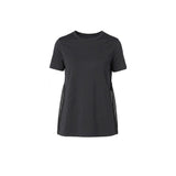 Herno Black Cotton T-Shirt for Women
