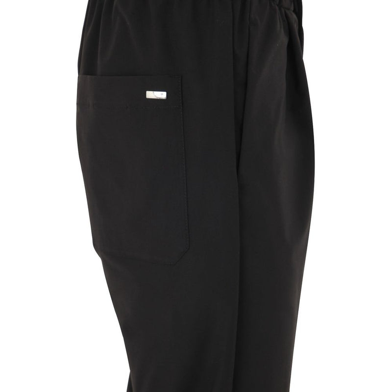 Herno Black Polyester Casual Pants for Men