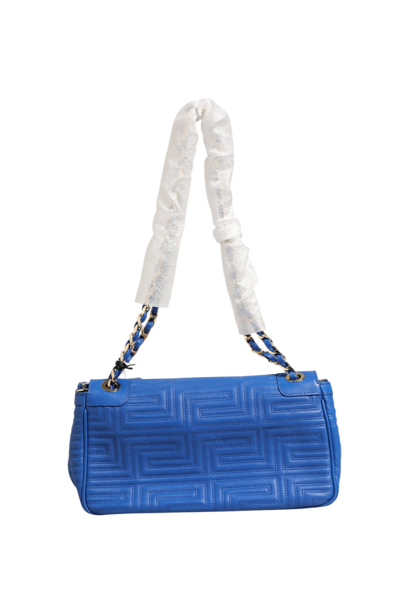 Sac à épaule en cuir matelassé Versace Couture