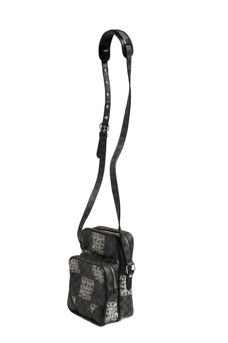 Louis Vuitton Black Damier Graphite Canvas Amazon Christopher Nemeth Shoulder Bag