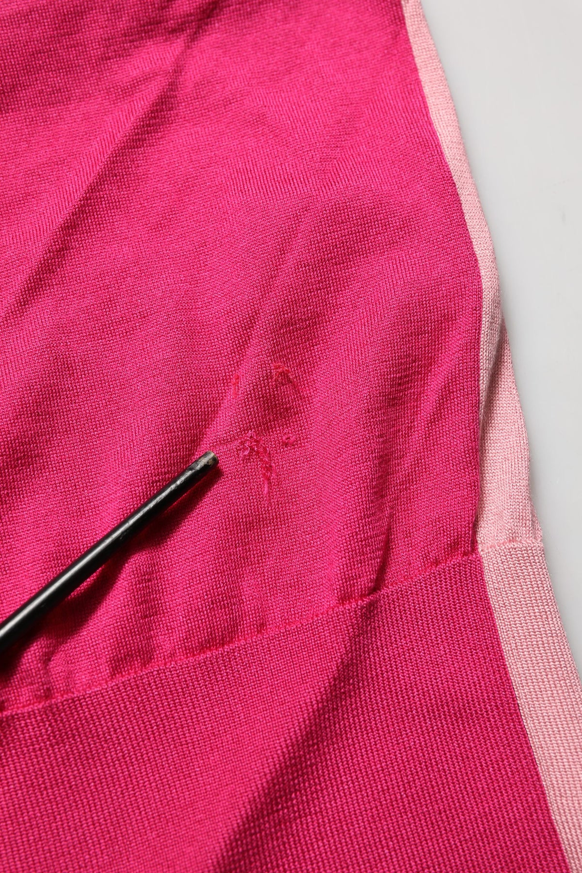 Dolce & Gabbana Pink Short Sleeves Buttoned Ascot Collar Top