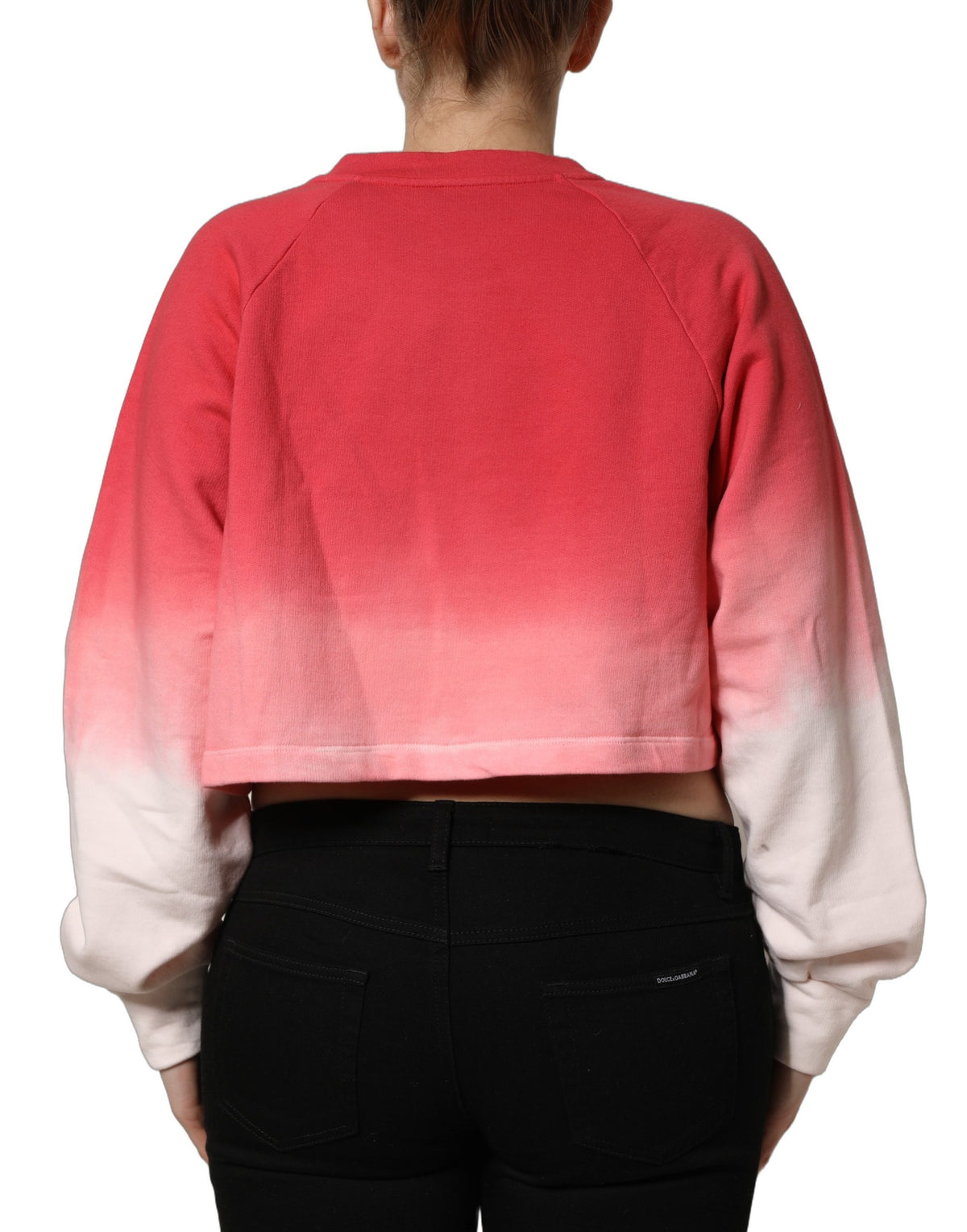 Dolce & Gabbana Multicolor Strawberry Print Sweatshirt Sweater