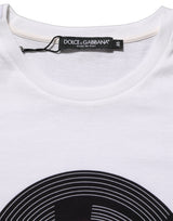 Dolce & Gabbana White D&G WE LOVE JAPAN Print Cotton T-shirt